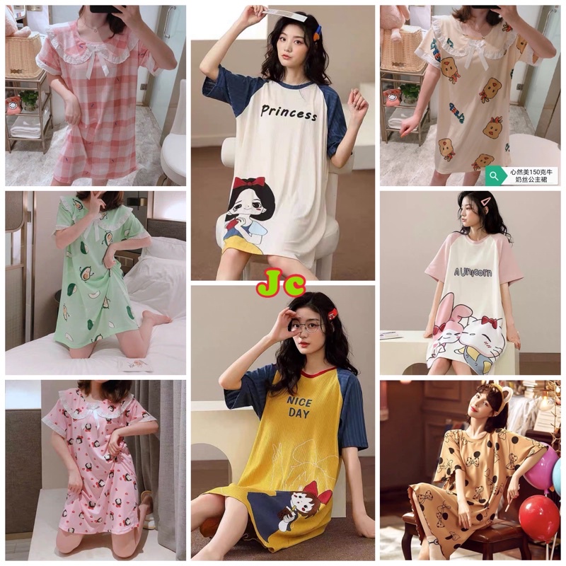 RESTOCK JC- Daster Dress Wanita import / Daster wanita import / Dress wanita kekinian