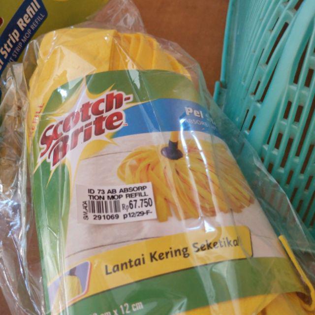 3m Scocth Brite Pel Strip Reffil Kuning