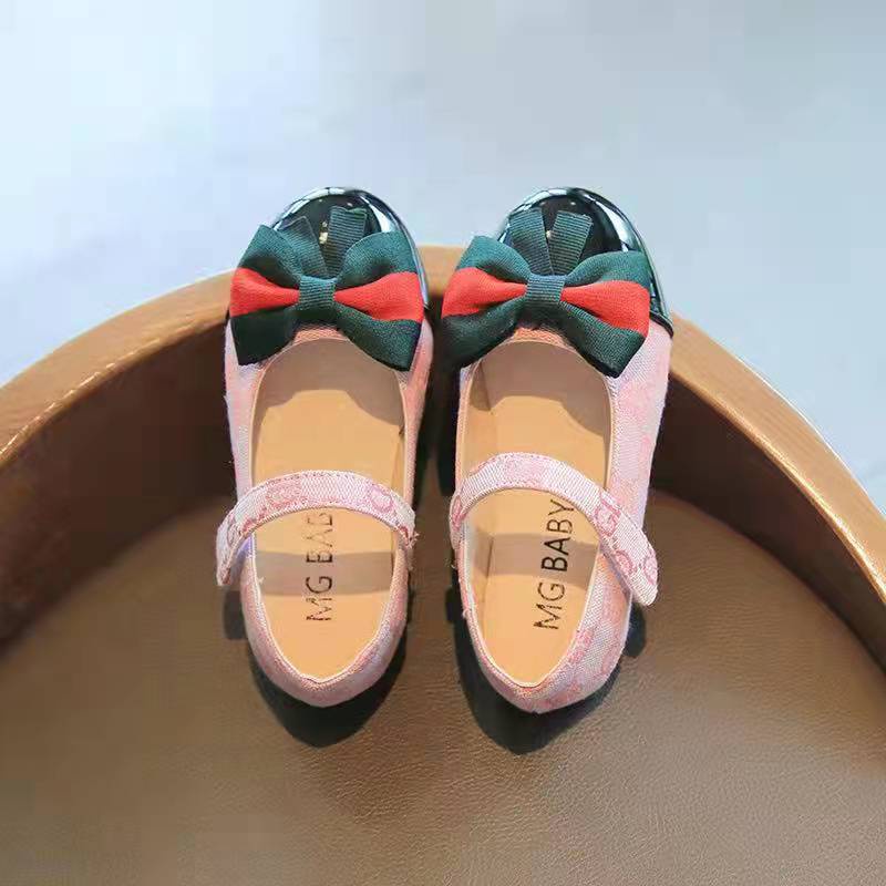 (LOLI-JKT) SP-969 SEPATU ANAK IMPORT PINK COKLAT MOTIF GD 21-35