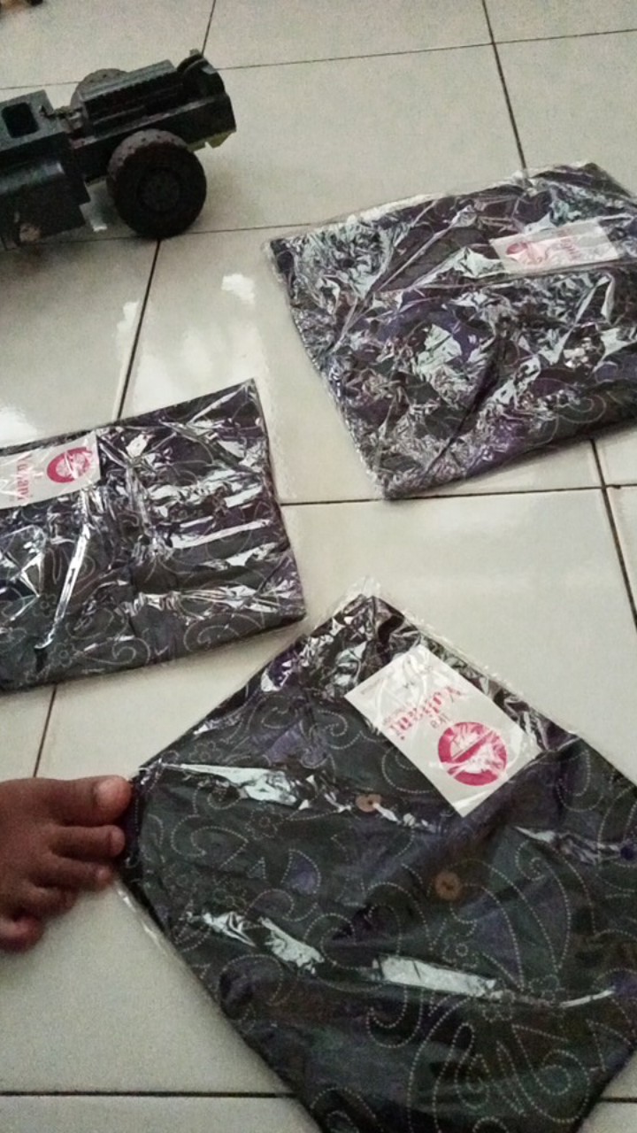 Batik Anak Laki Laki S M L Xl Tanggung Jangkis Umur 1-13tahun Bisa Bayar Tujuan/cod