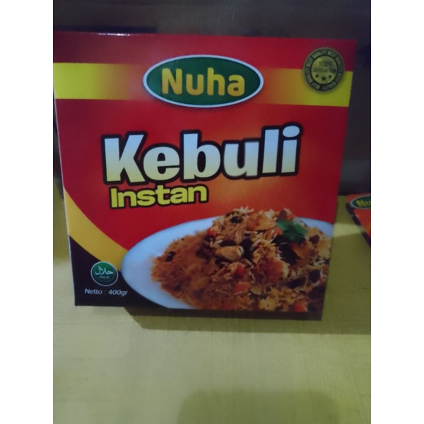 

Nuha kebuli instan