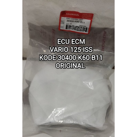 ECU ECM VARIO 125 ISS LED KODE 30400-K60-B11 ORIGINAL