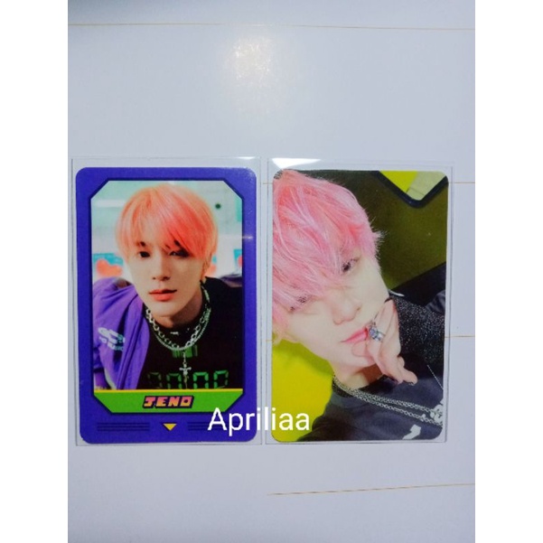 PC/Photocard Jeno NCT Matching Card Game Set Glitch Mode