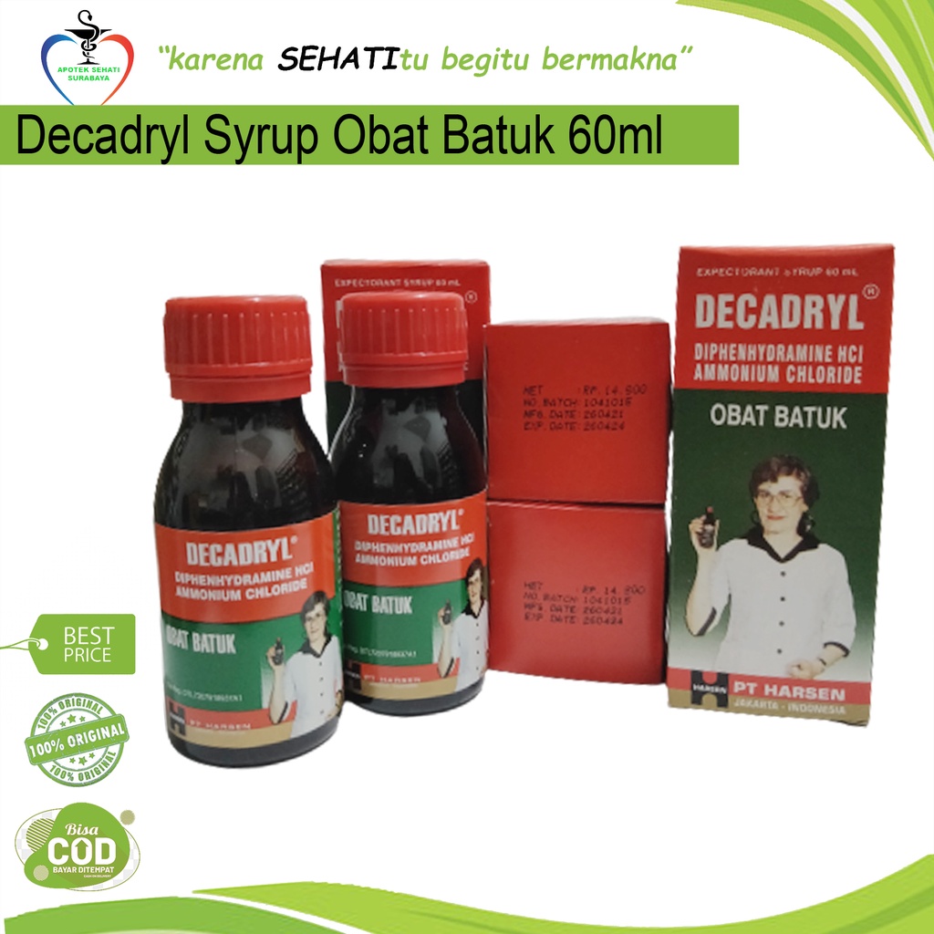 DECADRYL SYRUP EXPECTORANT OBAT BATUK 60ML