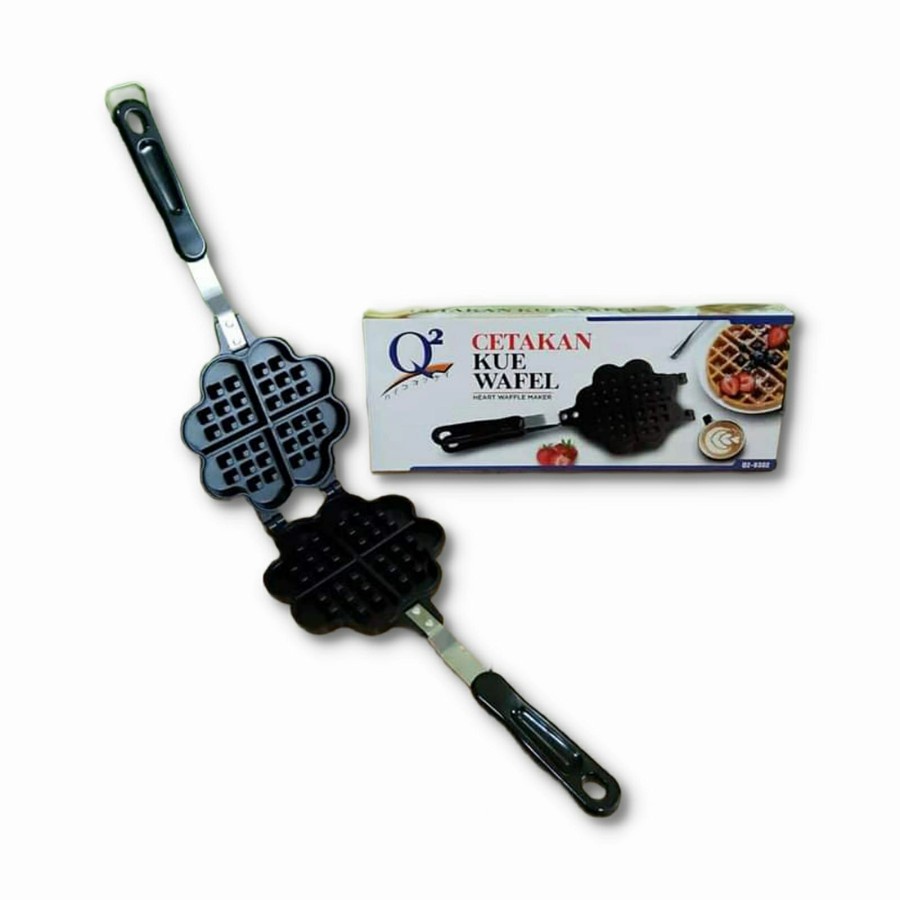 FM - Cetakan Waffle / Croffle Maker Pan bentuk Bunga 8302