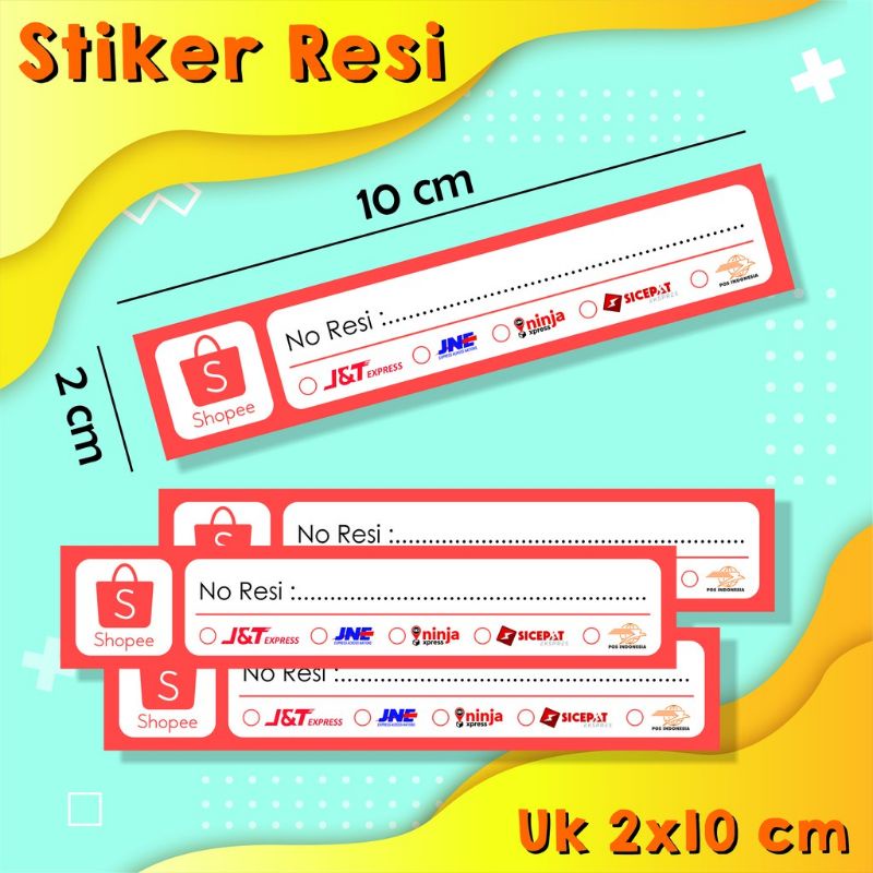 

STIKER RESI SHOPEE STIKER RESI MURAH