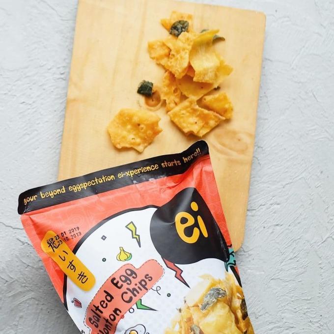 

Wonton Ei Salted Egg Keripik Kulit Pangsit Telur Asin