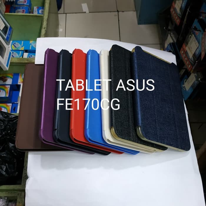 TABLET ASUS FE170CG sarung flip cover ume/ sarung model buku