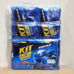 Kit Motor Shampoo 15ml isi 24 sachet (Biru)