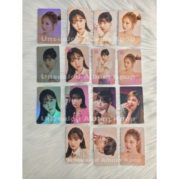 Aespa POB PC Benefit Photocard only SG22 Season Greetings Kstarhit yes24 aladin SMStore 11St 2022 Wi