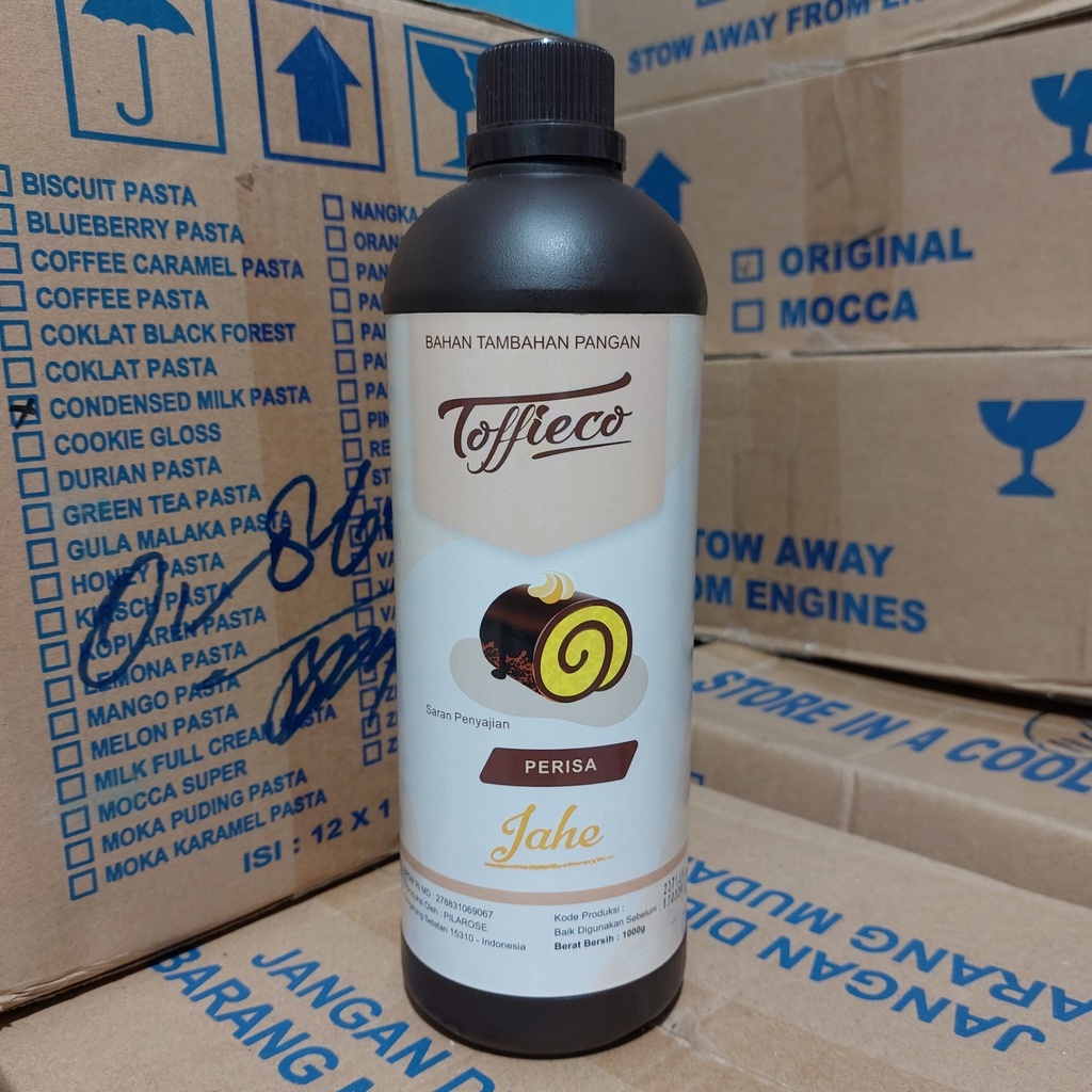 

Toffieco Jahe Flavour 1kg - Perisa Essence Tofieco Ginger