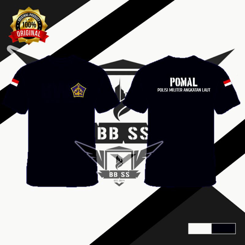 T-hsrit Baju Kaos Pomal Kaos Polisi Militer Angkatan Laut