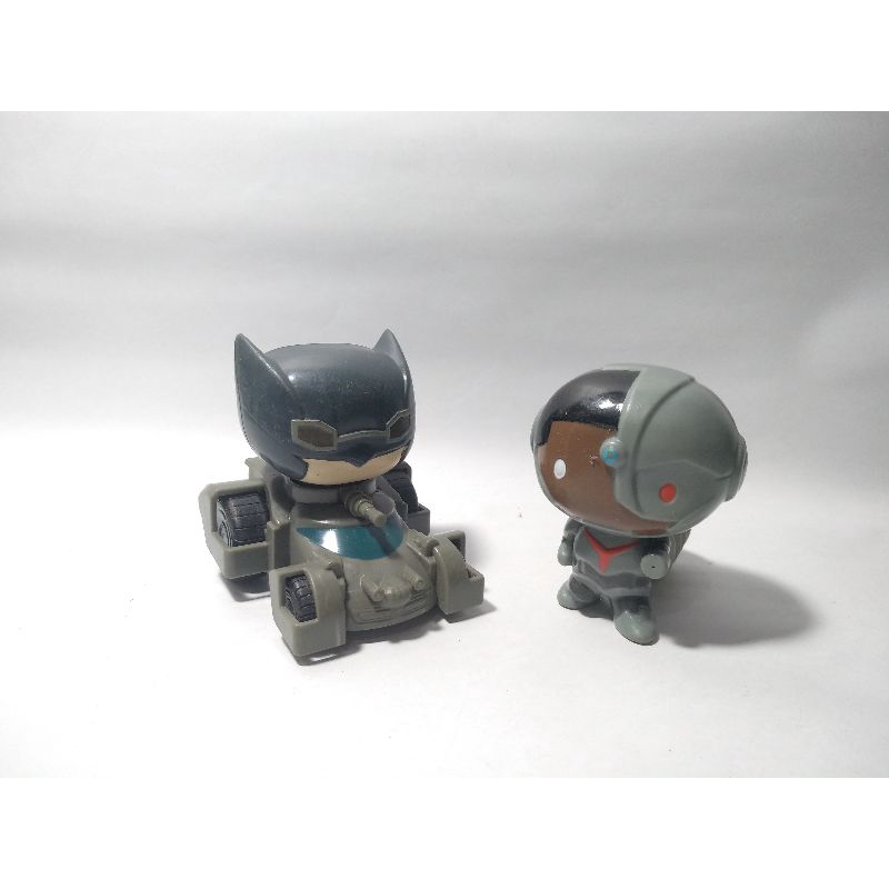 KFC Justice League Cyborg Chaki Kids Meal Super Hero Batman No Happy Meal Mcd Jadul Retro Antik Toys