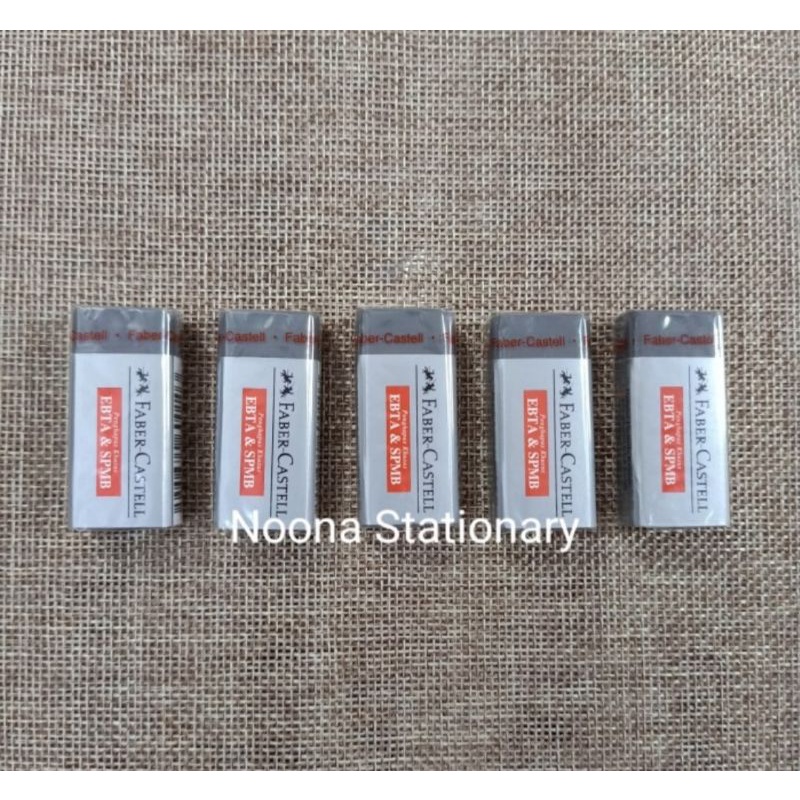 

Faber Castell Penghapus Pensil EBTA & SPMB / Faber Castell Eraser EBTA & SPMB.