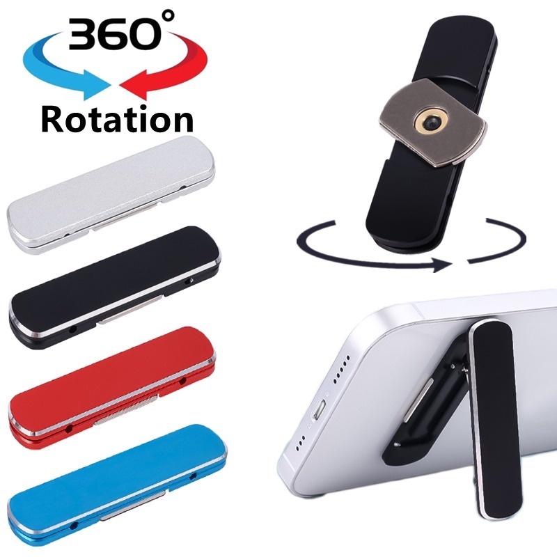 360° Bracket Holder Handphone Universal Bahan Aluminum Alloy Bisa Dilipat