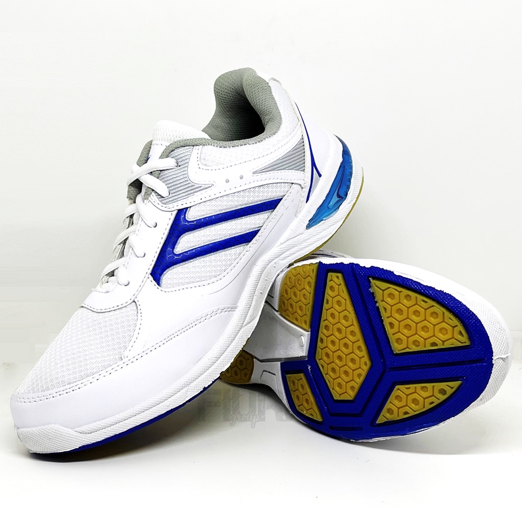 FIURI – Pro ATT Original - WP 5500 PUTIH BIRU 39-43 - Sepatu Kets Pria - Sepatu Sneakers Pria - Sepatu Olahraga Sport  Pria - Sepatu Badminton tekstil - Sepatu Jogging Lari Running Fitness Gym Pria - Sepatu Laki-Laki Cowok - Sepatu Sekolah Bertali