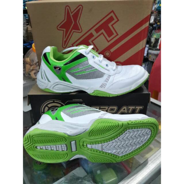 sepatu sport pro att atn 617 putih hijau