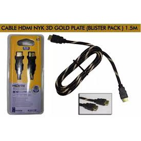 CABLE HDMI + ETHERNET 1.5M NYK