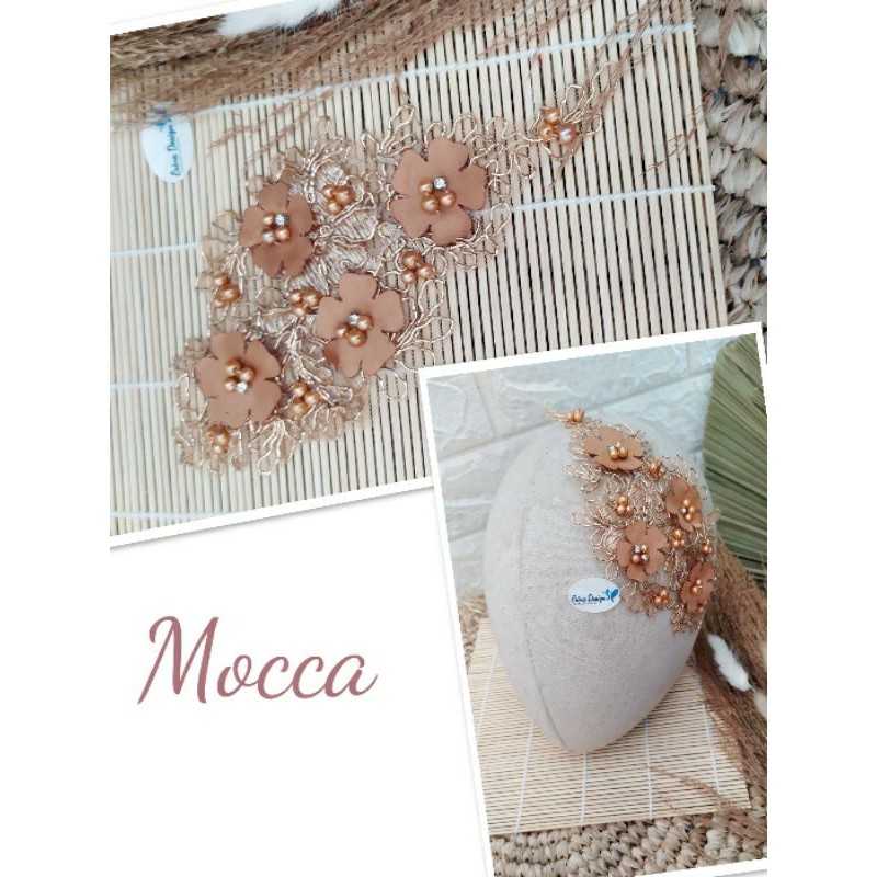 002 1 Headpiece hijab / headpiece wisuda / headpiece pengantin-1