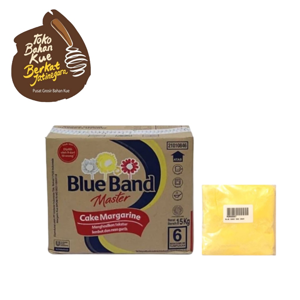 

MARGARINE BLUE BAND 500 GR MASTER CAKE / BLUEBAND KILOAN