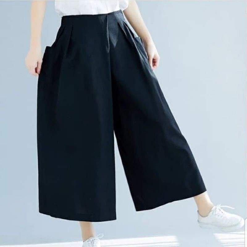 Swis Palazzo Pants - Kulot Mayung Twill - Vega Kulot - Kenji Kulot