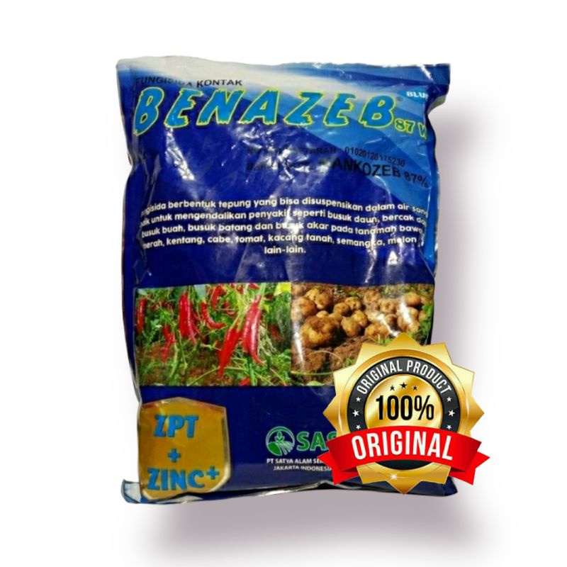 Fungisida Benazeb Biru 80 wp 1 kg