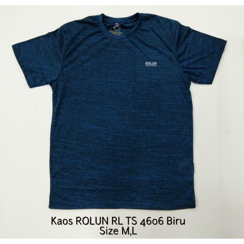 KAOS POLOS COWOK ROLUN