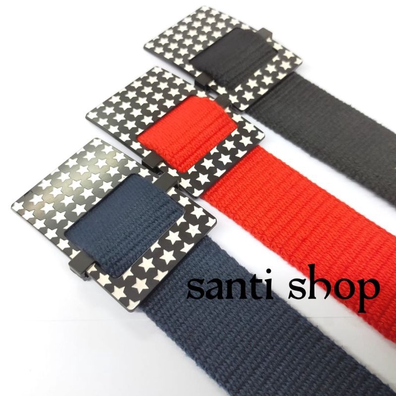 NEW Sabuk Ikat Pinggang Pria Wanita Fashion Belt Korea