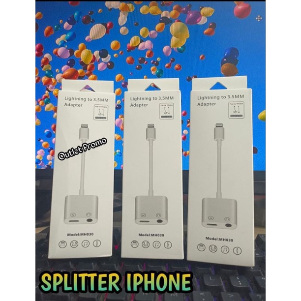 SPLITTER IPHONE JACK & CAS