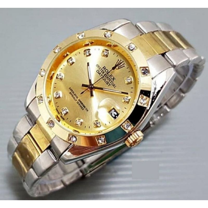 Jam Tangan Rolex Wanita - Jam Tangan Rolex Oyster Perpetual Autometic - Rolex Datejust Super Mewah