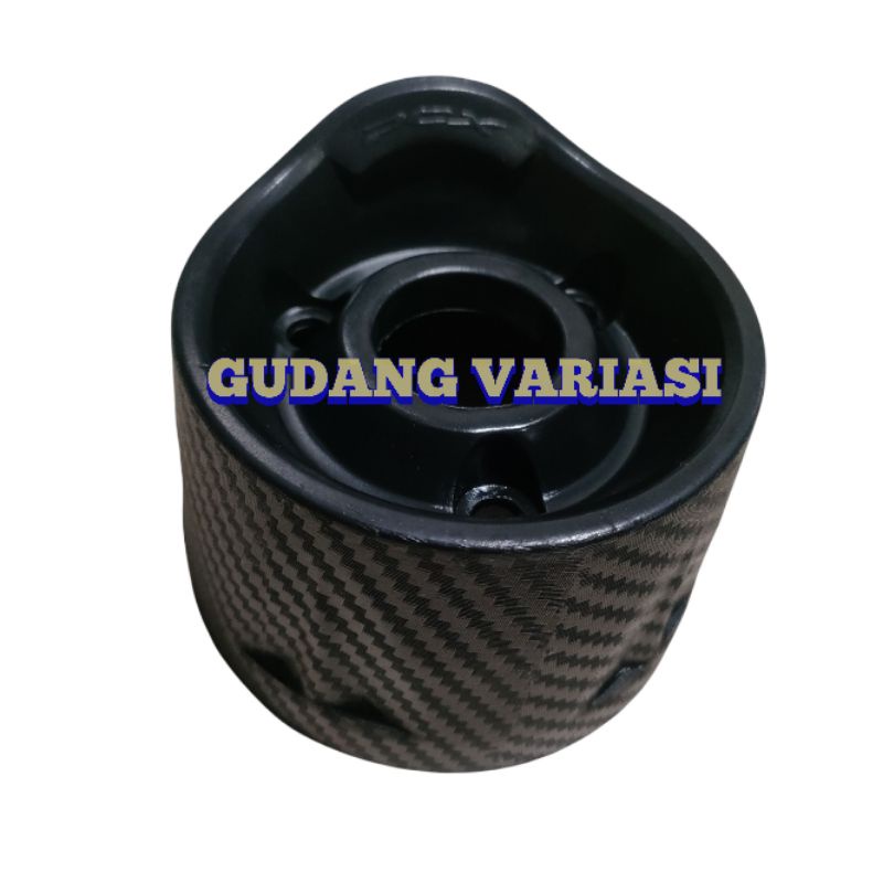 CORONG KNALPOT HONDA PCX 150 ALL NEW / TUTUP UJUNG KNALPOT PCX MODEL CARBON