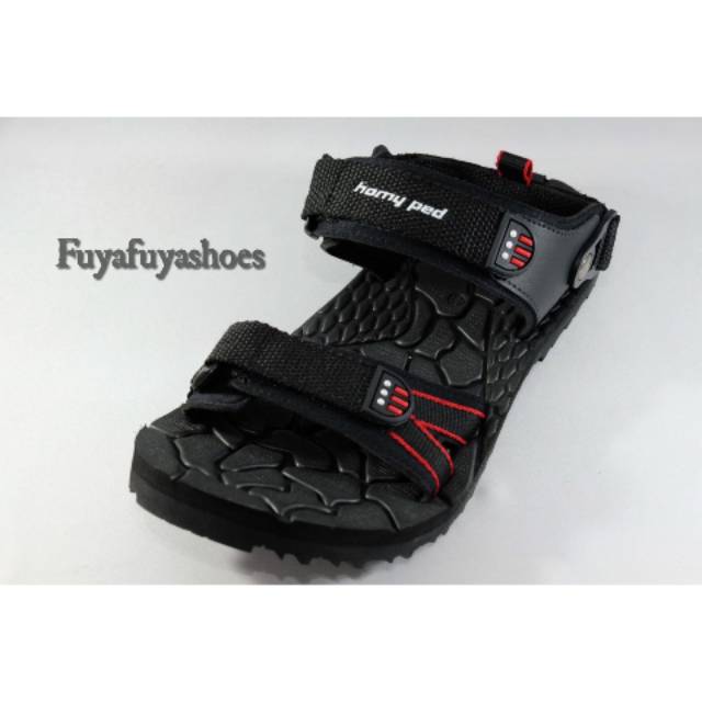Sepatu Sandal Pria Casual Homyped SAINT ELIAS 02 Sandal Gunung Black