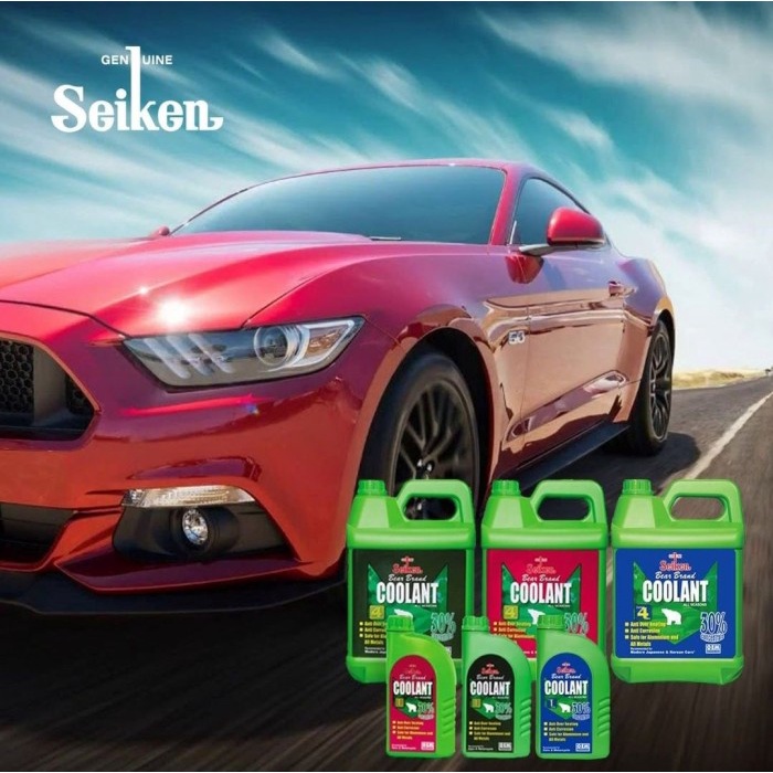 Seiken Bear Brand Coolant 30% Concentrate 1 L Air Radiator Mobil Motor