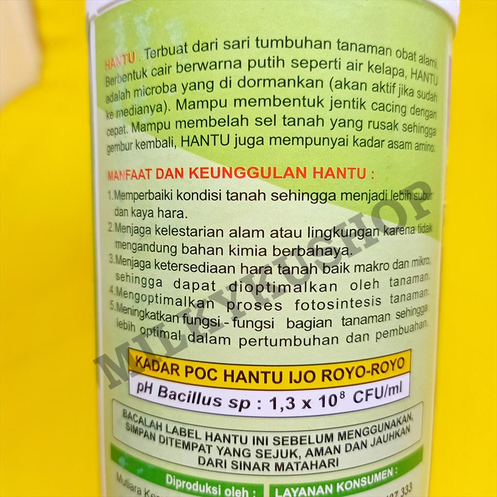 POC HANTU IJO ROYO ROYO 1000 ML KEMASAN PABRIK PUPUK CAIR