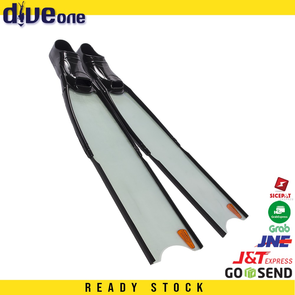 Leaderfins ICE Freediving and Spearfishing fins LONG FINS 35/36