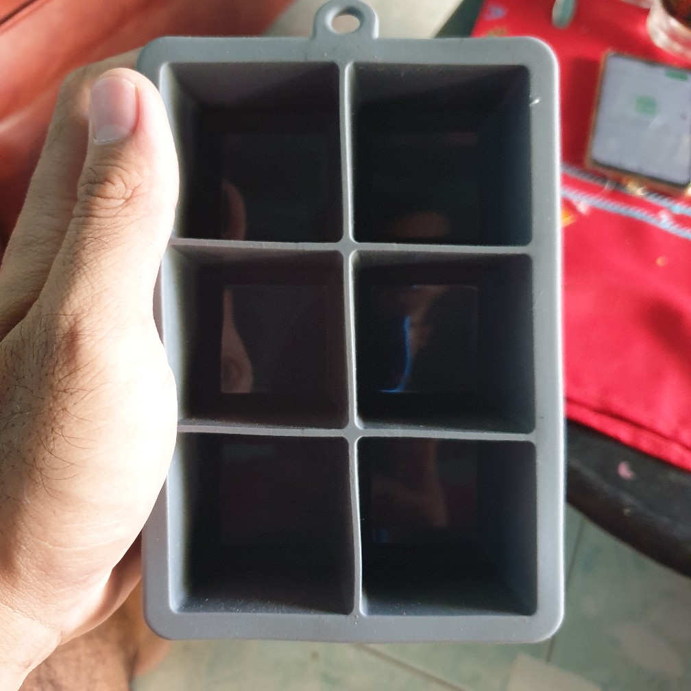 Weo Hc378613 Cetakan Es Batu Raksasa Atau Makanan Puding Konyaku 4x4x4 Cm