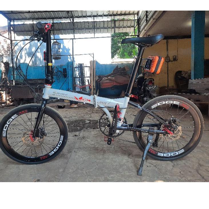 adaptor/klem front block sepeda lipat PLHIE8052