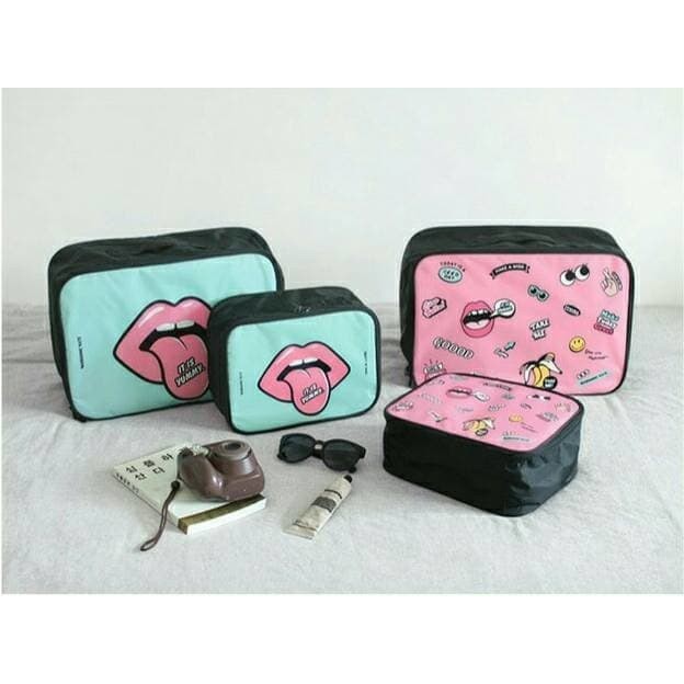 Tas Koper Jinjing Trunk Luggage Travel Organizer Bag kecil