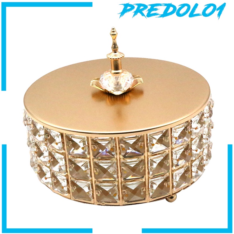 (Predolo1) Kotak Penyimpanan Permen / Perhiasan Bentuk Bulat