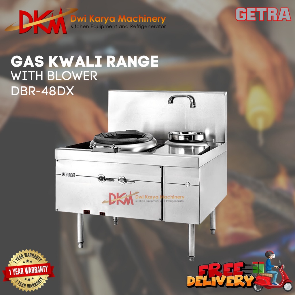 GAS KWALI RANGE GETRA DBR-48 DX