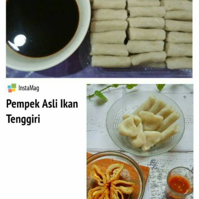 

Pempek Asli Ikan Tenggiri Lenjer dan Telor