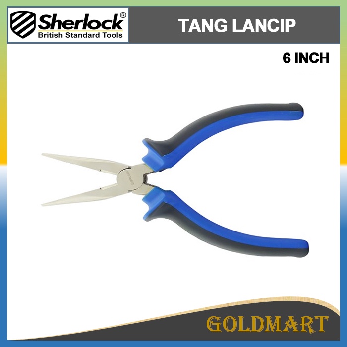 Tang Lancip 6&quot; inch Original Sherlock Bahan Besi (CRV)