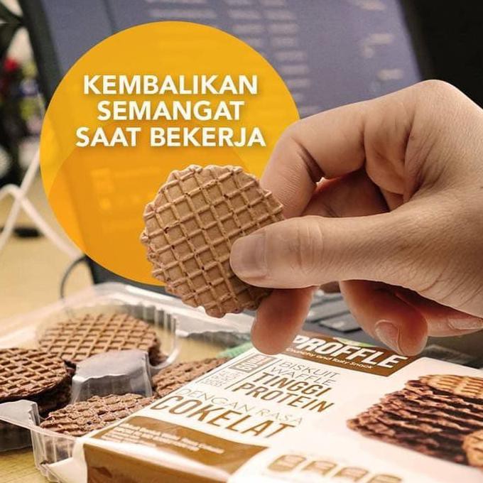 

Prosana Proffle High Protein Waffle Mentega Isi 6 @60Gr