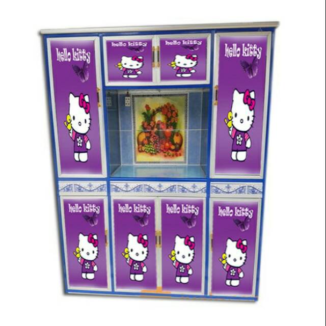 Stiker rak jumbo motif hello kitty bunga Shopee Indonesia Stiker rak jumbo motif hello kitty bunga Shopee Indonesia