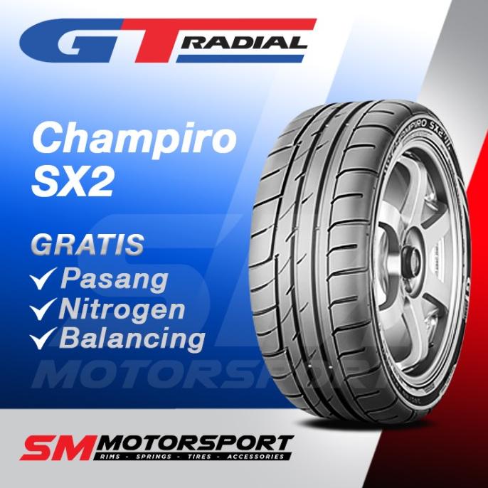 Gt Radial Champiro Sx2 195/50 R15 Ban Mobil