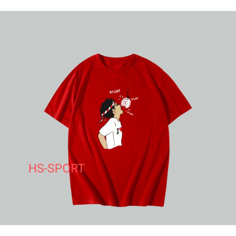 KAOS 17 AGUSTUS - BAJU LOMBA MAKAN KERUPUK - BAJU DIRGAHAYU INDONESIA - KAOS INDONESIA