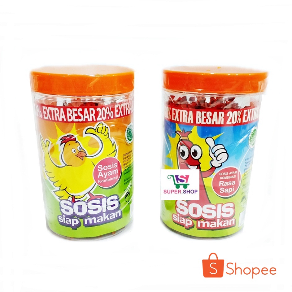 So Nice Sosis Siap Makan Ayam / Sapi / Otak Otak Iklan TOPLES (isi 24 pcs)