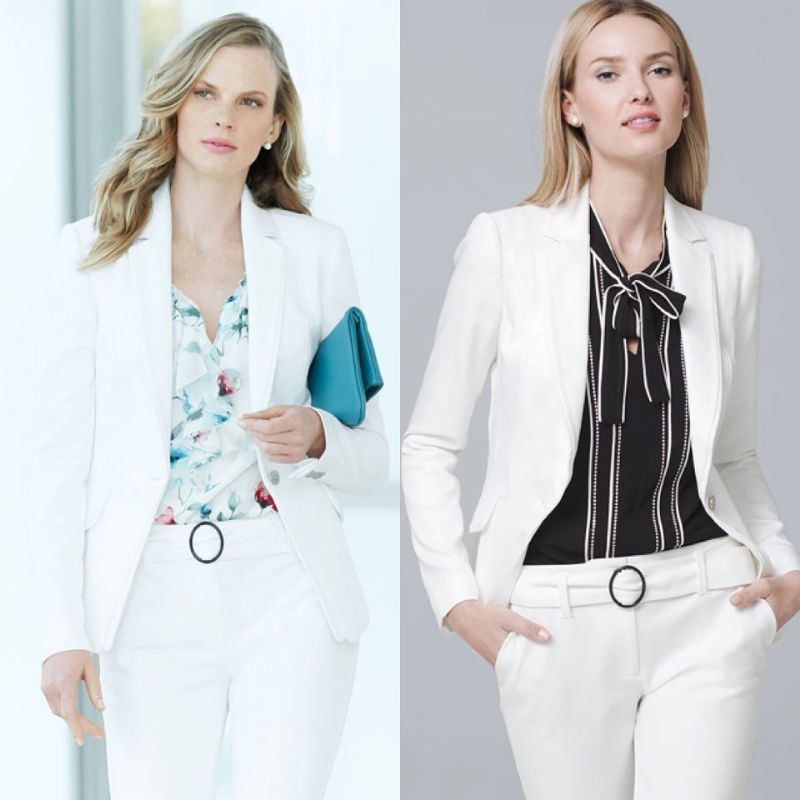 WHBM Single-Button Blazer Jacket