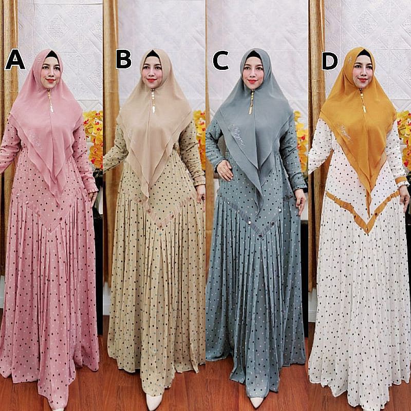 Wafa Polka by Maryam Ceruty READY ZAHRA COLLECTION