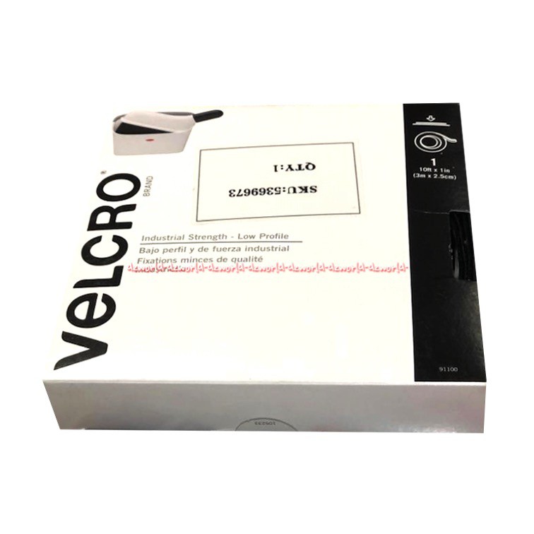 Velcro Industrial Perekat Plester Untuk Perkakas Berat Benda Berat Kuat 4.5kg 3mx2.5cm Velkro